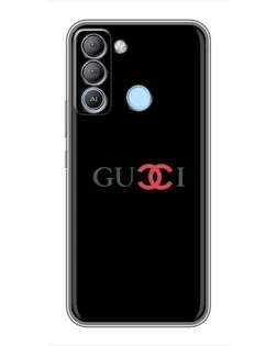 Чехол для TECNO Pop 5 LTE с картинкой «Gucci — красный градиент» Чехол для TECNO Pop 5 LTE с картинкой «Gucci — красный градиент»