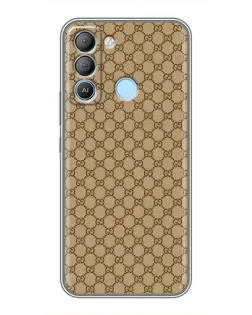 Чехол для TECNO Pop 5 LTE с картинкой «Gucci — классический беж» Чехол для TECNO Pop 5 LTE с картинкой «Gucci — классический беж»