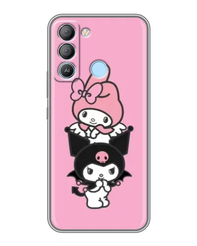 Чохол для TECNO Pop 5 LTE з картинкою «My Melody та Kuromi» Чохол для TECNO Pop 5 LTE з картинкою «My Melody та Kuromi»