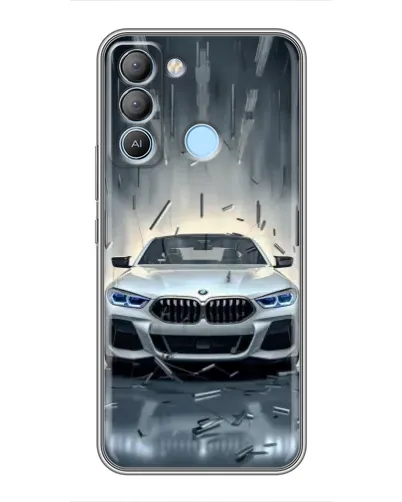 Чехол для TECNO Pop 5 LTE с картинкой «BMW в свете фар» Чехол для TECNO Pop 5 LTE с картинкой «BMW в свете фар»