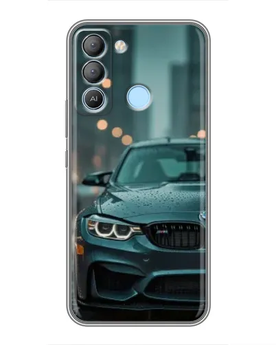 Чехол для TECNO Pop 5 LTE с картинкой «BMW в огнях города» Чехол для TECNO Pop 5 LTE с картинкой «BMW в огнях города»