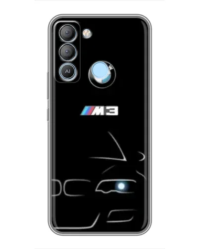 Чехол для TECNO Pop 5 LTE с картинкой «Минималистичный принт BMW M3» Чехол для TECNO Pop 5 LTE с картинкой «Минималистичный принт BMW M3»