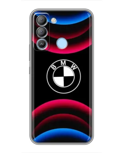 Чехол для TECNO Pop 5 LTE с картинкой «Логотип BMW и неоновые дуги» Чехол для TECNO Pop 5 LTE с картинкой «Логотип BMW и неоновые дуги»