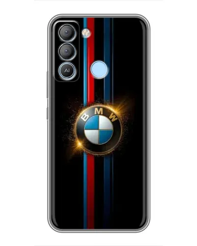 Чехол для TECNO Pop 5 LTE с картинкой «BMW M-Power неон» Чехол для TECNO Pop 5 LTE с картинкой «BMW M-Power неон»