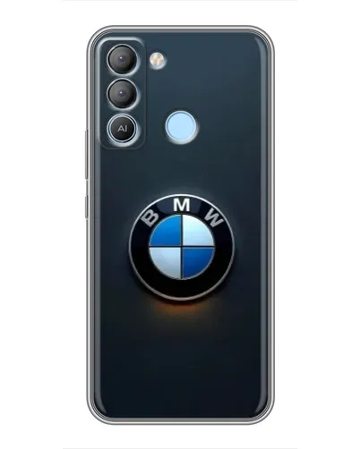 Чехол для TECNO Pop 5 LTE с картинкой «Логотип BMW — минимализм» Чехол для TECNO Pop 5 LTE с картинкой «Логотип BMW — минимализм»