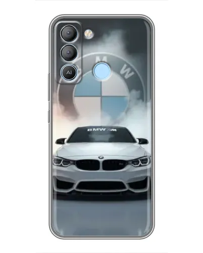 Чехол для TECNO Pop 5 LTE с картинкой «BMW в белом дыму» Чехол для TECNO Pop 5 LTE с картинкой «BMW в белом дыму»