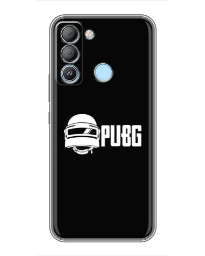 Чехол для TECNO Pop 5 LTE с картинкой «PUBG — классический лого» Чехол для TECNO Pop 5 LTE с картинкой «PUBG — классический лого»