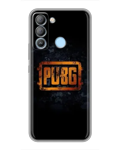 Чехол для TECNO Pop 5 LTE с картинкой «PUBG — золотой логотип» Чехол для TECNO Pop 5 LTE с картинкой «PUBG — золотой логотип»