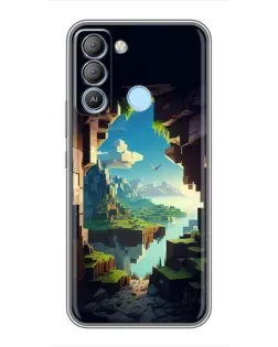 Чохол для TECNO Pop 5 LTE з картинкою «Вид з печери»