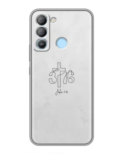 Чехол для TECNO Pop 5 LTE с картинкой «Иоанна 3:16 Крест» Чехол для TECNO Pop 5 LTE с картинкой «Иоанна 3:16 Крест»