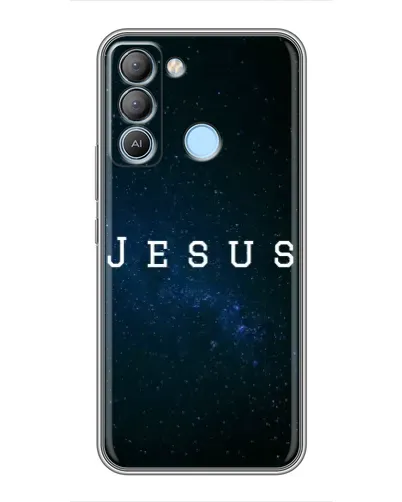 Чехол для TECNO Pop 5 LTE с картинкой «Звездное небо Jesus» Чехол для TECNO Pop 5 LTE с картинкой «Звездное небо Jesus»