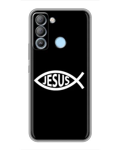 Чехол для TECNO Pop 5 LTE с картинкой «Классический Jesus» Чехол для TECNO Pop 5 LTE с картинкой «Классический Jesus»