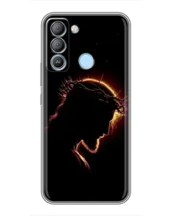 Чехол для TECNO Pop 5 LTE с картинкой «Терновый венец»