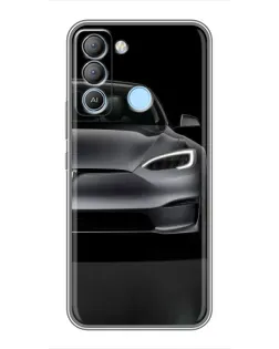 Чехол для TECNO Pop 5 LTE с картинкой «Tesla Model S Look» Чехол для TECNO Pop 5 LTE с картинкой «Tesla Model S Look»