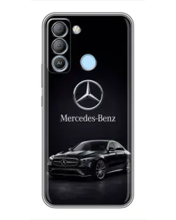 Чехол для TECNO Pop 5 LTE с картинкой «Mercedes — решетка радиатора»