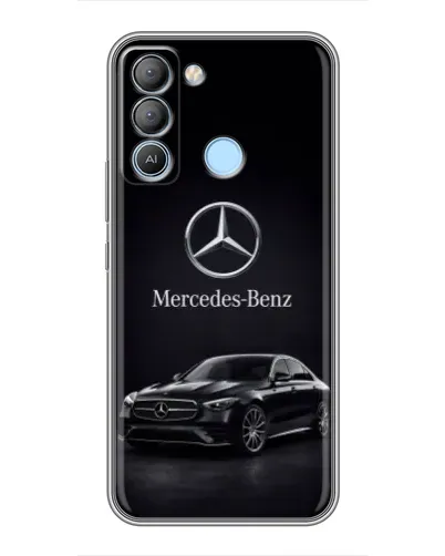 Чехол для TECNO Pop 5 LTE с картинкой «Mercedes — решетка радиатора»