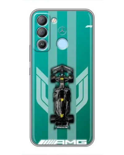 Чехол для TECNO Pop 5 LTE с картинкой «Mercedes AMG Petronas»