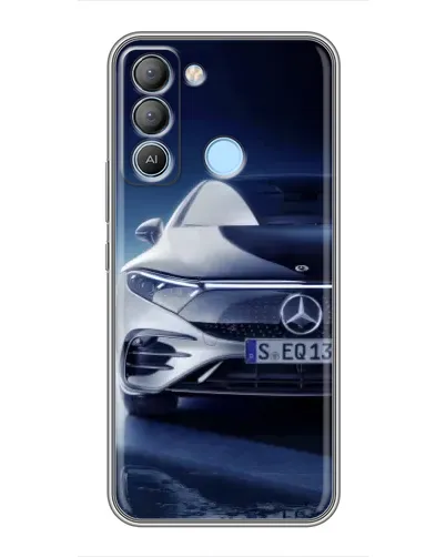 Чехол для TECNO Pop 5 LTE с картинкой «Mercedes EQ — будущее»