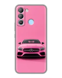 Чехол для TECNO Pop 5 LTE с картинкой «Розовый Mercedes AMG» Чехол для TECNO Pop 5 LTE с картинкой «Розовый Mercedes AMG»