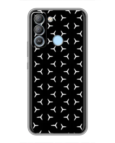 Чехол для TECNO Pop 5 LTE с картинкой «Mercedes паттерн звезд» Чехол для TECNO Pop 5 LTE с картинкой «Mercedes паттерн звезд»