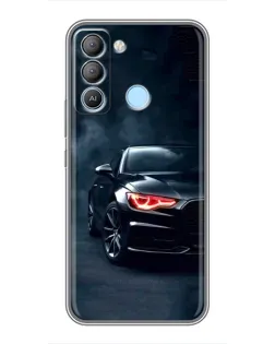 Чехол для TECNO Pop 5 LTE с картинкой «Audi — хищный взгляд»