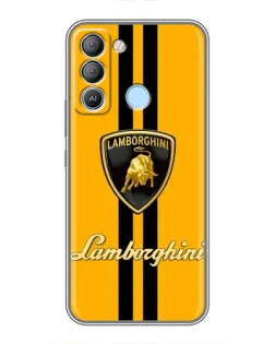Чехол для TECNO Pop 5 LTE с картинкой «Lamborghini Stripe желтый» Чехол для TECNO Pop 5 LTE с картинкой «Lamborghini Stripe желтый»