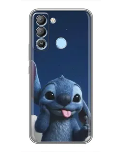 Чехол для TECNO Pop 5 LTE с картинкой «Стич в облаках» Чехол для TECNO Pop 5 LTE с картинкой «Стич в облаках»