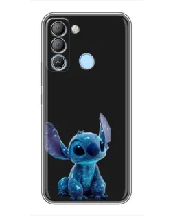 Чехол для TECNO Pop 5 LTE с картинкой «Стич на черном» Чехол для TECNO Pop 5 LTE с картинкой «Стич на черном»