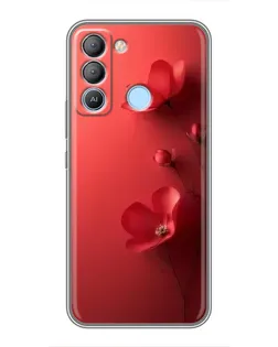 Чехол для TECNO Pop 5 LTE с картинкой «Маковые соцветия» Чехол для TECNO Pop 5 LTE с картинкой «Маковые соцветия»