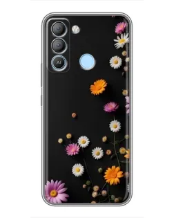Чехол для TECNO Pop 5 LTE с картинкой «Цветочная композиция» Чехол для TECNO Pop 5 LTE с картинкой «Цветочная композиция»