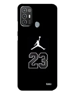 Чехол для TECNO Pop 6 Pro (BE8) с картинкой «Jordan Flight 23» Чехол для TECNO Pop 6 Pro (BE8) с картинкой «Jordan Flight 23»