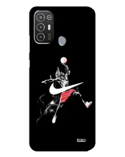 Чехол для TECNO Pop 6 Pro (BE8) с картинкой «Jordan Jumpman» Чехол для TECNO Pop 6 Pro (BE8) с картинкой «Jordan Jumpman»