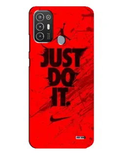 Чехол для TECNO Pop 6 Pro (BE8) с картинкой «Nike Just Do It» Чехол для TECNO Pop 6 Pro (BE8) с картинкой «Nike Just Do It»