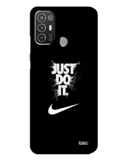 Чохол для TECNO Pop 6 Pro (BE8) з картинкою «Текстовий принт Nike» Чохол для TECNO Pop 6 Pro (BE8) з картинкою «Текстовий принт Nike»