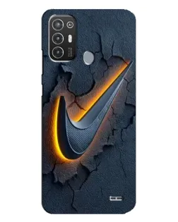 Чохол для TECNO Pop 6 Pro (BE8) з картинкою «Об'ємний логотип Найк» Чохол для TECNO Pop 6 Pro (BE8) з картинкою «Об'ємний логотип Найк»