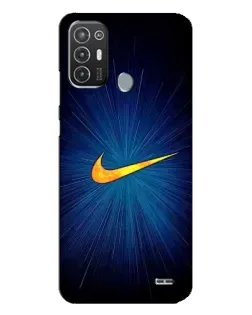 Чохол для TECNO Pop 6 Pro (BE8) з картинкою «Синій пульс Nike» Чохол для TECNO Pop 6 Pro (BE8) з картинкою «Синій пульс Nike»
