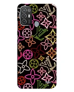 Чехол для TECNO Pop 6 Pro (BE8) с картинкой «Неоновый микс Nike» Чехол для TECNO Pop 6 Pro (BE8) с картинкой «Неоновый микс Nike»