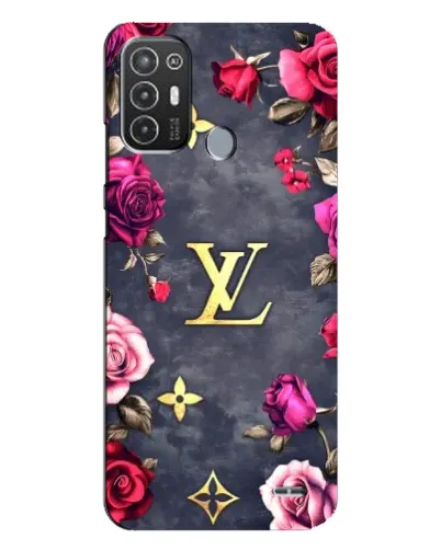 Чехол для TECNO Pop 6 Pro (BE8) с картинкой «Цветочный Louis Vuitton» Чехол для TECNO Pop 6 Pro (BE8) с картинкой «Цветочный Louis Vuitton»