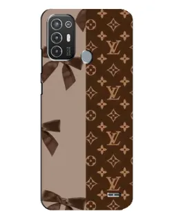 Чехол для TECNO Pop 6 Pro (BE8) с картинкой «Louis Vuitton — банты»