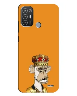 Чехол для TECNO Pop 6 Pro (BE8) с картинкой «Золотая обезьяна Bored Ape» Чехол для TECNO Pop 6 Pro (BE8) с картинкой «Золотая обезьяна Bored Ape»