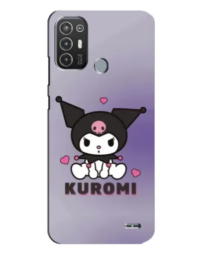 Чехол для TECNO Pop 6 Pro (BE8) с картинкой «Kuromi — фиолетовый арт» Чехол для TECNO Pop 6 Pro (BE8) с картинкой «Kuromi — фиолетовый арт»