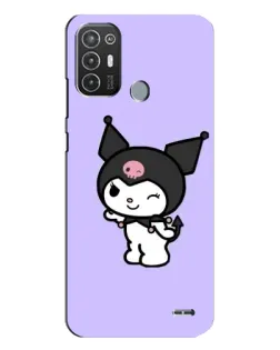 Чехол для TECNO Pop 6 Pro (BE8) с картинкой «Классическая Kuromi»