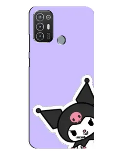 Чехол для TECNO Pop 6 Pro (BE8) с картинкой «Забавная Kuromi»