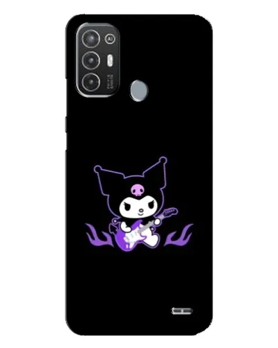 Чехол для TECNO Pop 6 Pro (BE8) с картинкой «Электрическая Kuromi» Чехол для TECNO Pop 6 Pro (BE8) с картинкой «Электрическая Kuromi»