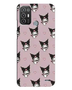 Чехол для TECNO Pop 6 Pro (BE8) с картинкой «Kuromi — ночной сон»