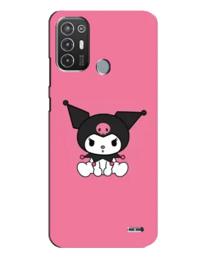 Чехол для TECNO Pop 6 Pro (BE8) с картинкой «Хмурая Kuromi» Чехол для TECNO Pop 6 Pro (BE8) с картинкой «Хмурая Kuromi»