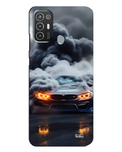 Чехол для TECNO Pop 6 Pro (BE8) с картинкой «BMW в дыму» Чехол для TECNO Pop 6 Pro (BE8) с картинкой «BMW в дыму»