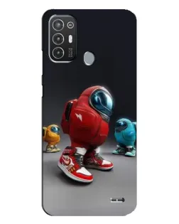 Чехол для TECNO Pop 6 Pro (BE8) с картинкой «Among Us — 3D стиль» Чехол для TECNO Pop 6 Pro (BE8) с картинкой «Among Us — 3D стиль»