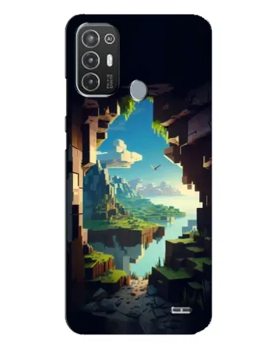Чехол для TECNO Pop 6 Pro (BE8) с картинкой «Вид из пещеры» Чехол для TECNO Pop 6 Pro (BE8) с картинкой «Вид из пещеры»