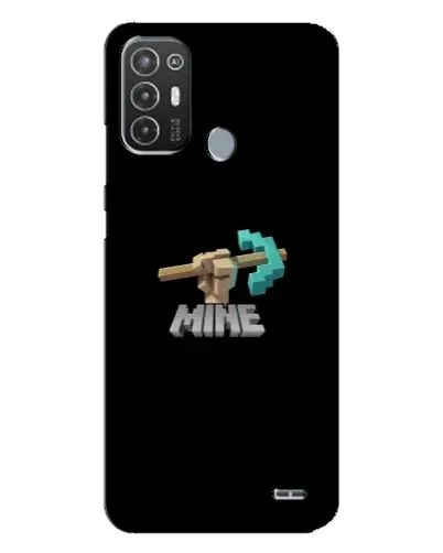Чехол для TECNO Pop 6 Pro (BE8) с картинкой «Алмазная кирка» Чехол для TECNO Pop 6 Pro (BE8) с картинкой «Алмазная кирка»